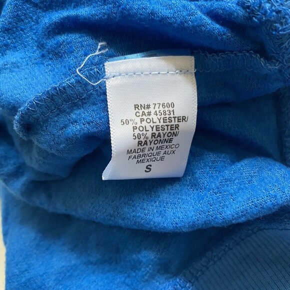 Chaser Women Top Blue Pink Floyd Logo Pullover Sweatshirt Rock Sweater 70's Rock - Picture 12 of 12